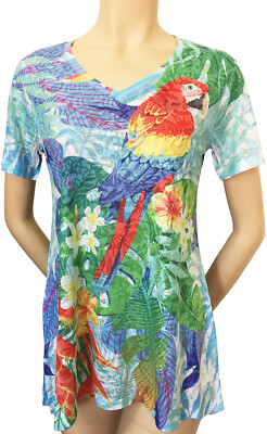 Tropical bird Soft light One By One Print Sublimation V371BD