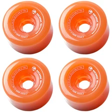 ARBOR Wheels Longboard Skateboard Cruiser Mosh 65mm 78A Ghost Orange