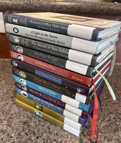 Dear America Book Lot 12 History Diaries Historical Fiction Girls Hardcover Set - Picture 8 of 8