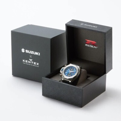 SUZUKI ×KENTEX　MOTO-R コラボウォッチ「GSX-R」 抽選販売】SUZUKI ×KENTEX MOTO-R コラボウォッチ「GSX-R