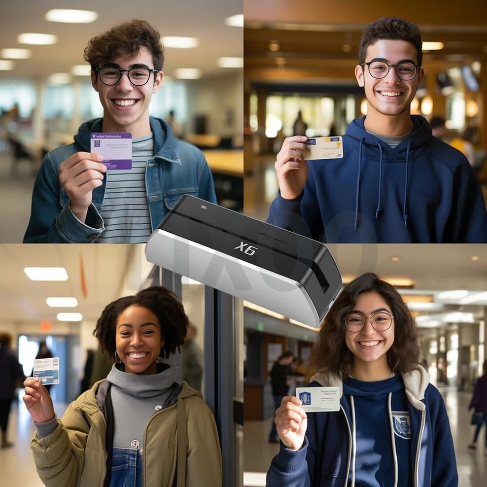 Lector de tarjetas Misiri X6 más pequeño USB 3 pistas Mag Swipe codificador de escritura - Imagen 4 de 4