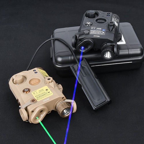 Wadsn PEQ15 IR Fill Light Red Green Blue Dot Laser White Light Switch Fixed Base - Picture 3 of 13