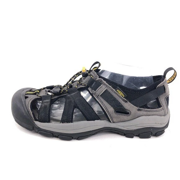 Keen Owyhee Waterproof Outdoor Hiking Sandals Mens Size 9 EUR 42 Black Yellow