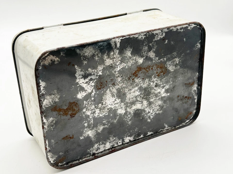 VINTAGE DALMAS FIRST AID TIN BOX EMPTY ADVERTISING - Image 4 of 4