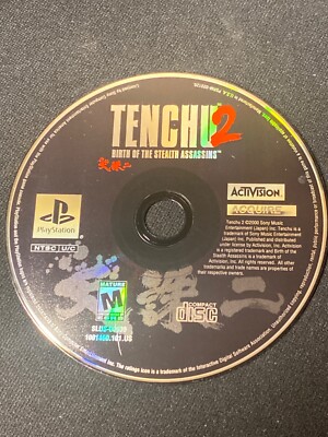 PlayStation PS1 Game Tenchu 2 Birth Of The Stealth Assassins Game Only ...