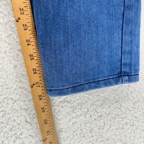 Jeans PD&C ragazzo taglia 16 blu denim rilassato gamba larga lavaggio med invecchiato 28 x 28 - Foto 5 di 10