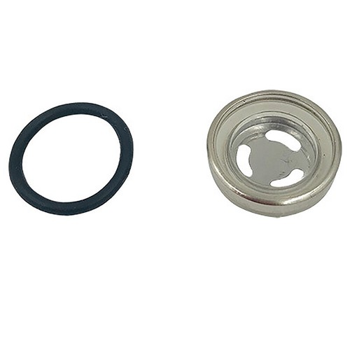 Bike Motorbike Brake Master Cylinder Reservoir Sight Glass Len Gasket Part 18 mm - Picture 6 of 7
