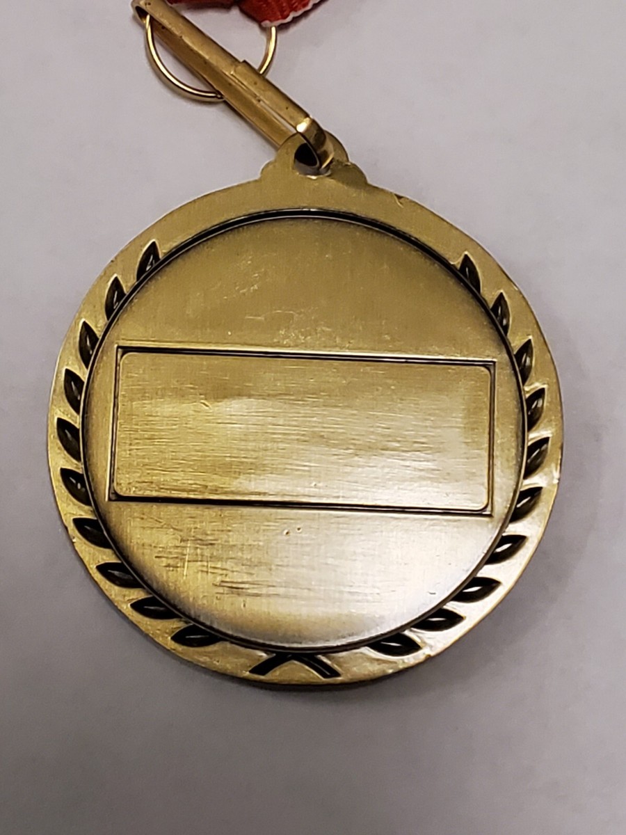 Karate Fight Award (C) 45mm Combo Medal & Ribbon Engraved Free Karate Fight Award (C) 45mm Combo Medal & Ribbon Engraved Free