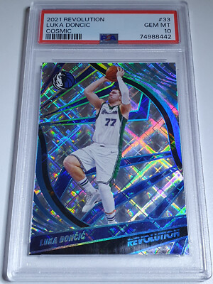 ルカ ドンチッチ Panini Crown e RC PSA 10 Luka Dončić 10 Graded Basketball Rookie Sports Trading Cards