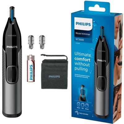 Philips NT3650/16 Nasenhaartrimmer Rasierer Ohrenhaar Augenbrauen Series 3000