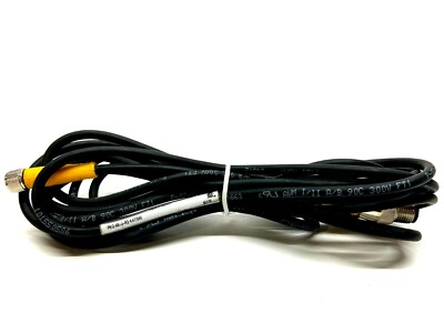 Turck U-58724 PKG 4M-3-RS 4.4T/S90 Hybird Molded Cordset M12 to M8
