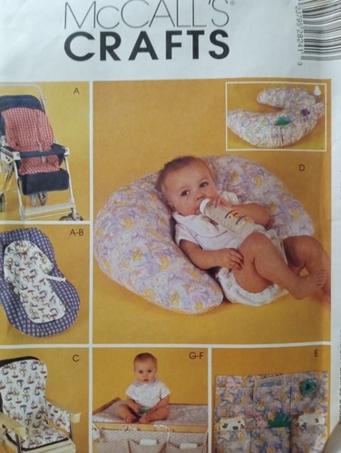 UC Baby Stillkissenbezug Sitz Nestchen Einlage Pad Schnittmuster 2824