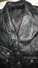 Womens Wardrobe Black Butter Soft Leather Jacket Size 12