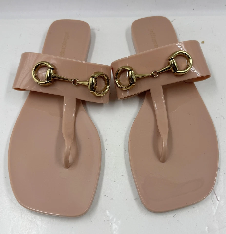 Sandalias sin cordones informales Jeffrey Campbell A Lil Bit para mujer 9 desnudas Foto 4 de 4