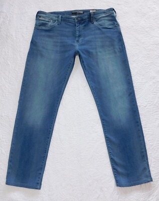 MAVI   Mens 38 x 31   JAKE SLIM LEG Sporty Soft Knit Denim Jeans   #CT90