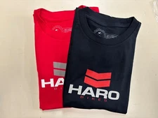 HARO BIKES Bundle pack of 2 TShirts S/S Black and Red 
