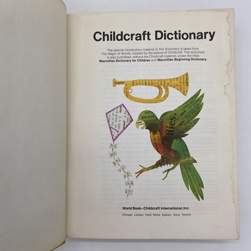 Childcraft Dictionary World Book Childcraft Vintage 1978 Illustrated Hardback - Imagen 7 de 15