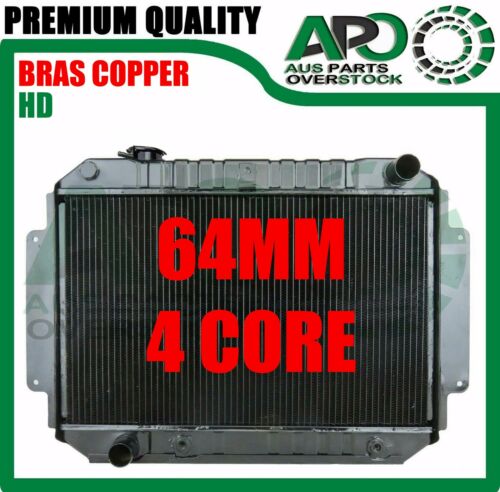 4 Row Copper Radiator for Holden Kingswood TORANA HG HJ HK HQ HT HX HZ Monaro V8 - Picture 1 of 10