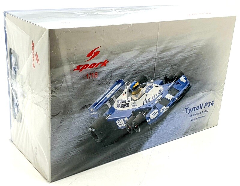 ちょっと訳ありMINICHAMPS TRRELL P34 Minichamps 1/43 Tyrrell P34 R. Peterson - Gp Monte Carlo