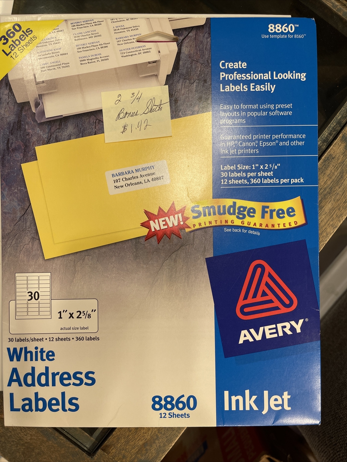 Ink Jet Labels, Mailing Labels | eBay
