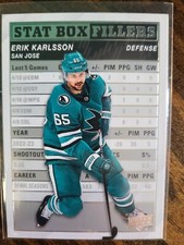 2023-24 Upper Deck Erik Karlsson Stat Box Fillers #SB-4