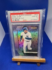 Derek Jeter 2000 Upper Deck Black Diamond Reciprocal Cut PSA 10
