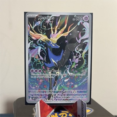 Xerneas 091/086 CRI Full Art Holo Geo Storm 130 HP Pokémon Card
