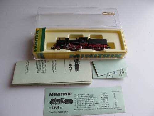 Minitrix 2904, Dampflok BR 54 1518 der DRG, unbespielt, Neu in OVP, Spur N 1:160 | Zustand: Neu: Sonstige (siehe Artikelbeschreibung)