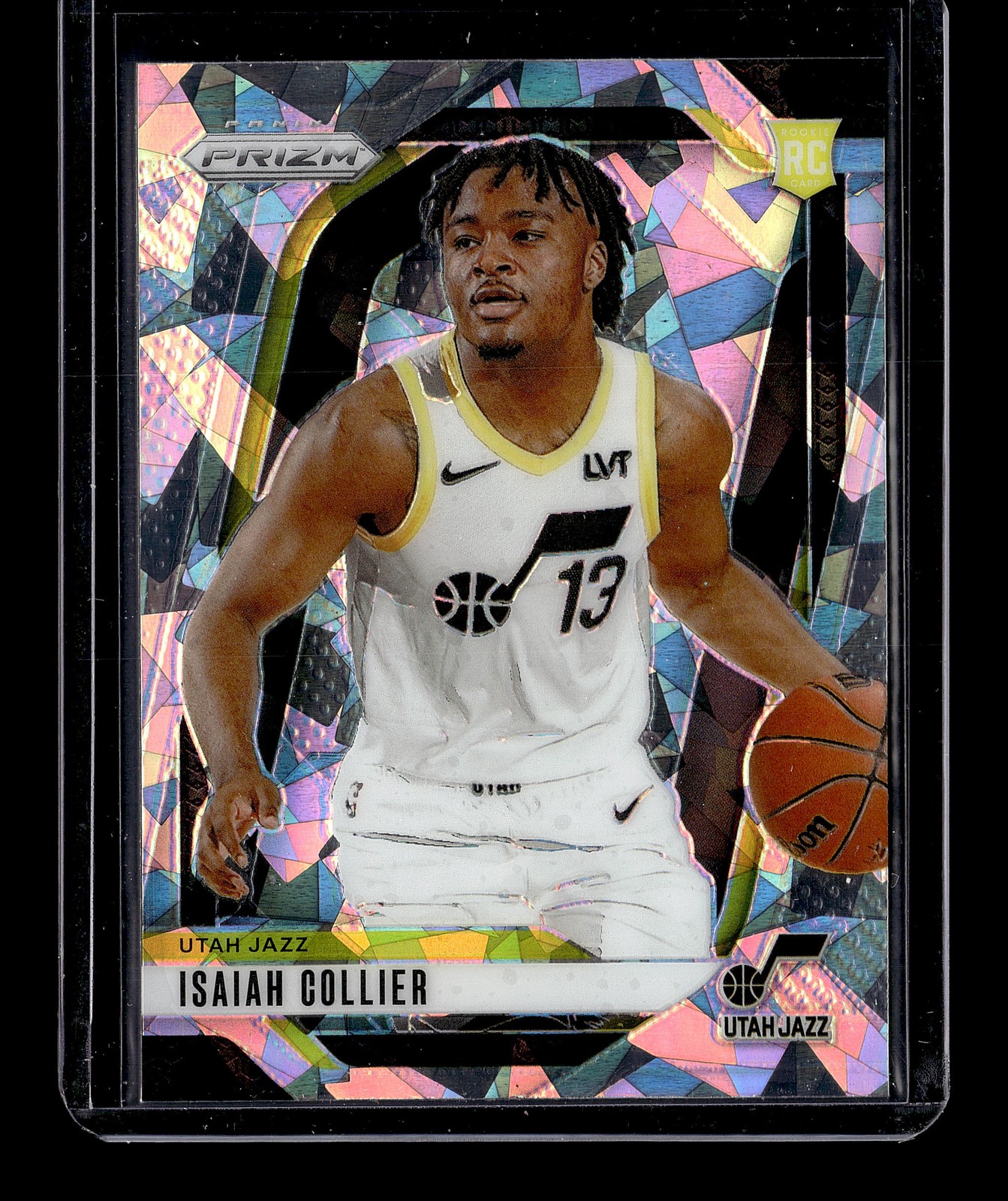 2024-25 Panini Prizm Isaiah Collier Prizms Ice #227