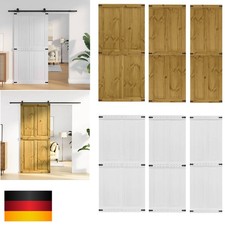 Scheunentür Schiebetür Zimmertür Holzschiebetür Holztür Massivholz Kiefer 70-100