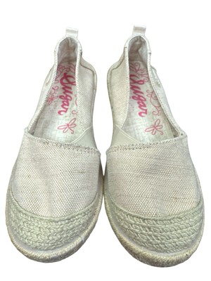 Sugar Women's Slip-On Evermore Espadrilles LSF451 Casual Flats Tan Size 8M