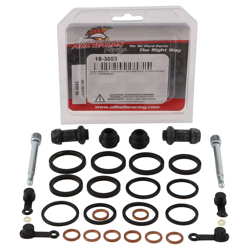 Nuevo kit de reconstrucción de pinza delantera All Balls 18-3053 para Honda VTX 1800 C1 06-08 Foto 3 de 4