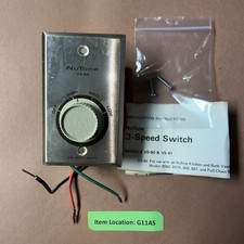 NuTone VS-60 3 speed switch FOR NUTONE CEILIN...