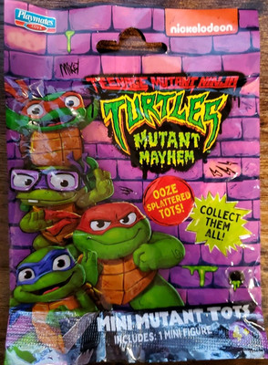 TMNT Mutant Mayhem Ooze Splattered Mini Tots One Bag 