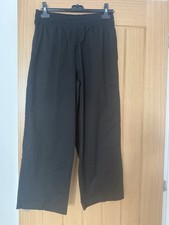 Maternity Black Work Trousers Size M