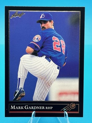 Mark Gardner 1992 Leaf #512 Black Gold Montreal Expos
