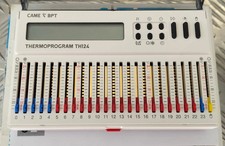 CRONOTERMOSTATO TERMOSTATO BPT TH124 TH/124 BIANCO DA APPOGGIO A CAVALIERI