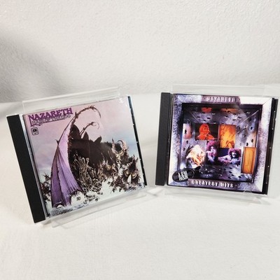 Nazareth - Greatest Hits (Remastered) & Hair of the Dog 2 CD Lot Fast FREE Ship