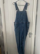Women's Denim Dungarees Size 20