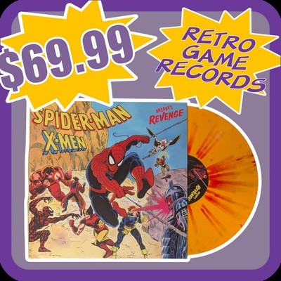 Spider-Man and the X-Men in Arcade's Revenge Vinyl Soundtrack