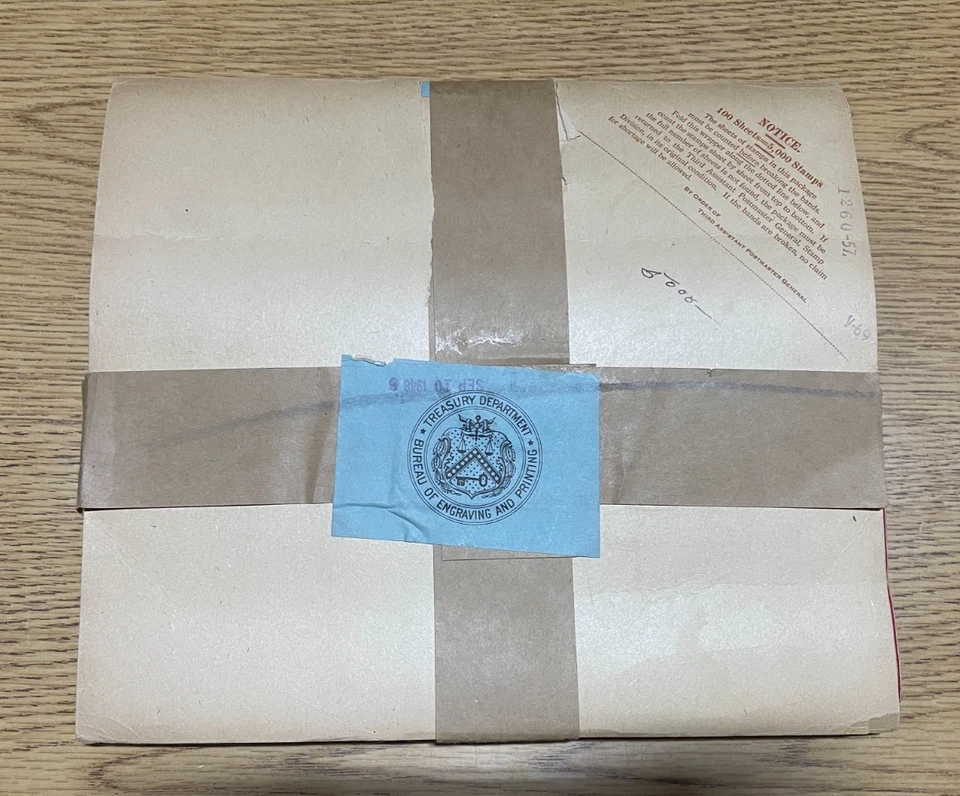 US 3¢ Red Cross Clara Barton Postage Stamp #967 Un-sealed Full Pad of 100 Sheets - Image 3 of 4