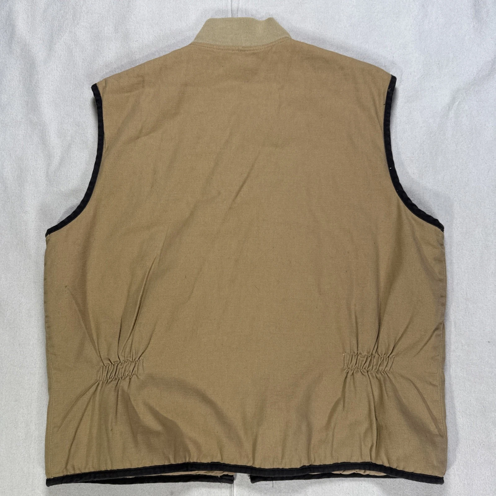 Members Only Vest Mens Large Vintage Outdoor Work Jacket Canvas - product detail image 5