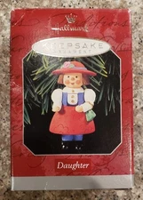 Vintage 1998 Hallmark Keepsake Christmas Ornament Girl Nutcracker  Daughter