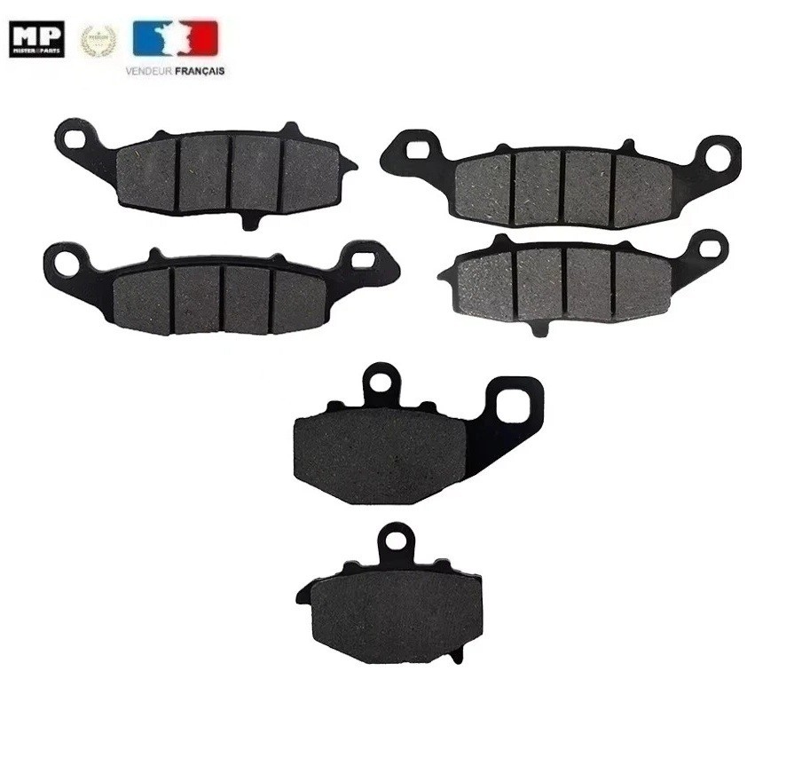 Plaquettes Kawasaki ER6 anti-bruit pour supprimer les vibrations