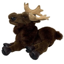 Folkmanis Moose Large Full Body 20" Plush Stuffed Animal Brown Hand Puppet