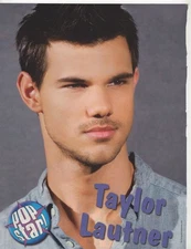 Taylor Lautner whiskers mustache pinup Taylor Swift photo portrait picture pix