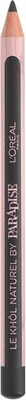 L'Oréal Le Khol Eyeliner Naturel By Paradise Pencil 101 Midnight Black MINI SIZE
