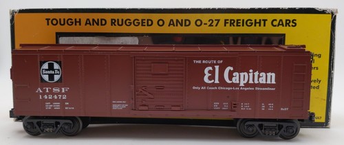 Coche de carga MTH 30-7431 calibre O Santa Fe AT&SF El Capitan #142472 LN/caja | Zustand: Used