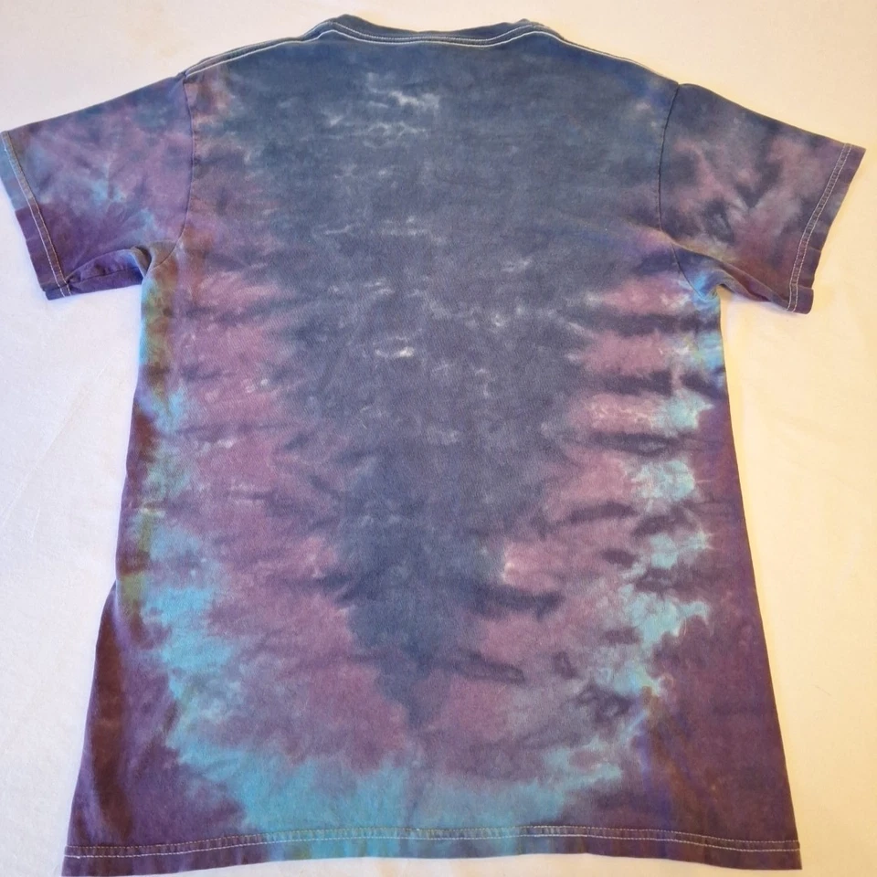 Vintage Tie Dyed Jimi Hendrix T Shirt Men's Medium Rock Guitar Graphic 70s Retro - Image 3 of 4