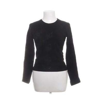 Carven, Strickpullover, Größe: 38/40, Schwarz, Polyamid/Viskose, Feinstrick #Iue